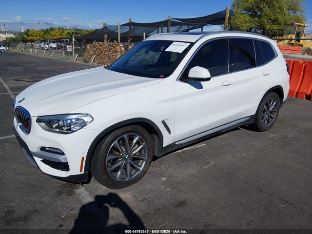 2019 Bmw X3 Xdrive30i მანქანა იყიდება აუქციონზე, vin: 5UXTR9C56KLP95408, აუქციონის ნომერი: 44763547