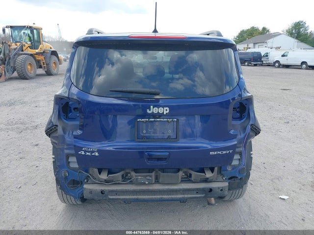 44763569 :رقم المزاد ، ZACCJBAB5JPJ26868 vin ، 2018 Jeep Renegade Sport 4x4 مزاد بيع