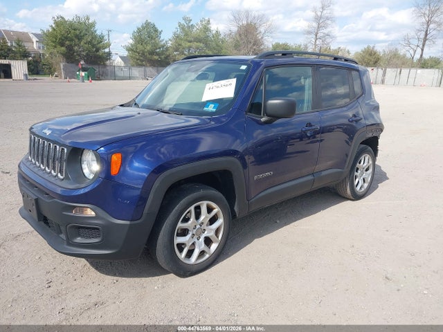44763569 :رقم المزاد ، ZACCJBAB5JPJ26868 vin ، 2018 Jeep Renegade Sport 4x4 مزاد بيع