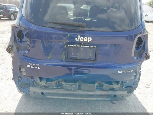 44763569 :رقم المزاد ، ZACCJBAB5JPJ26868 vin ، 2018 Jeep Renegade Sport 4x4 مزاد بيع