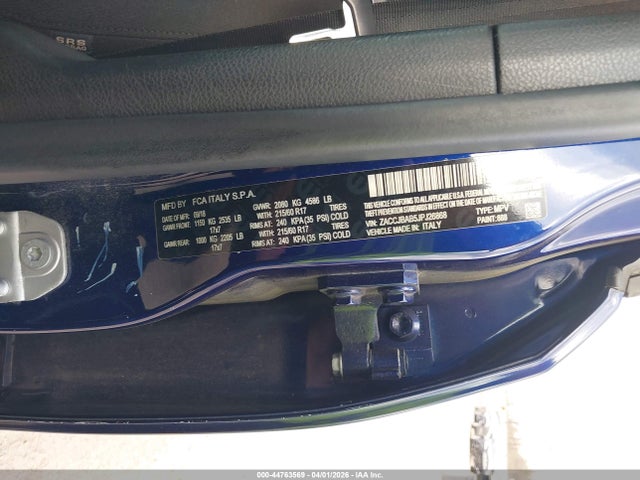 44763569 :رقم المزاد ، ZACCJBAB5JPJ26868 vin ، 2018 Jeep Renegade Sport 4x4 مزاد بيع