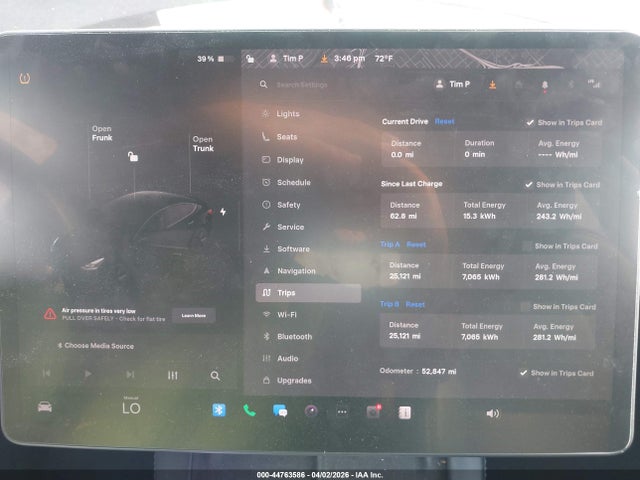 Продаж на аукціоні авто 2022 Tesla Model 3 Long Range Dual Motor All-wheel Drive, vin: 5YJ3E1EB1NF234641, номер лоту: 44763586