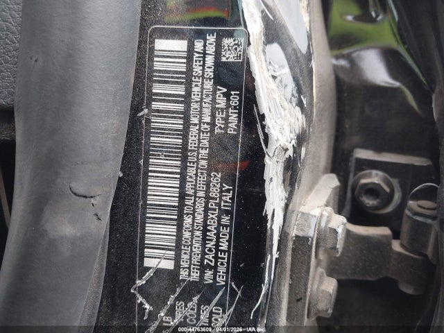 Продажа на аукционе авто 2020 Jeep Renegade Jeepster Fwd, vin: ZACNJAABXLPL88262, номер лота: 44763609