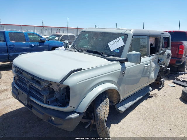 Продаж на аукціоні авто 2024 Ford Bronco Outer Banks, vin: 1FMDE8BH5RLA09787, номер лоту: 44763633
