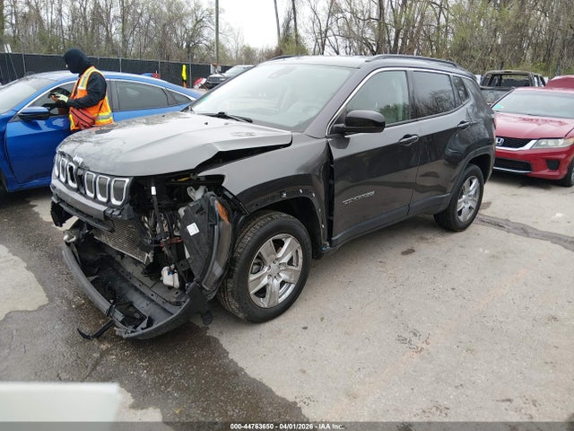 2022 Jeep Compass Latitude 4x4 მანქანა იყიდება აუქციონზე, vin: 3C4NJDBB9NT116204, აუქციონის ნომერი: 44763650