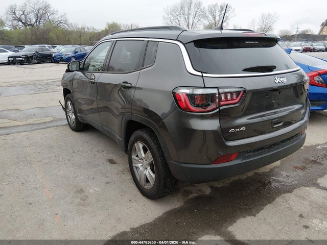 2022 Jeep Compass Latitude 4x4 მანქანა იყიდება აუქციონზე, vin: 3C4NJDBB9NT116204, აუქციონის ნომერი: 44763650