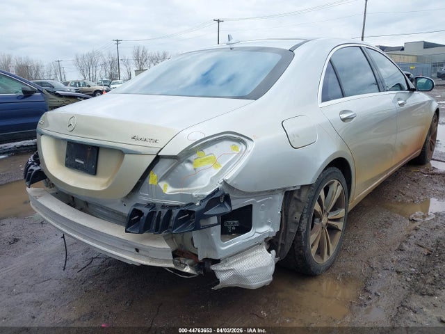 Продажа на аукционе авто 2015 Mercedes-benz S 550 4matic, vin: WDDUG8FB3FA180166, номер лота: 44763653