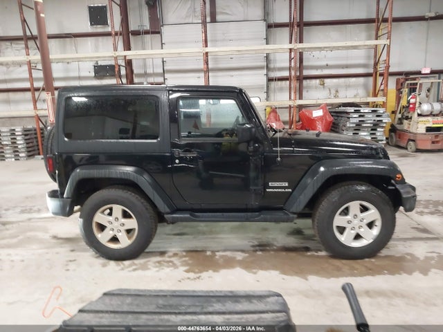 44763654 :رقم المزاد ، 1C4AJWAG3EL288909 vin ، 2014 Jeep Wrangler Sport مزاد بيع