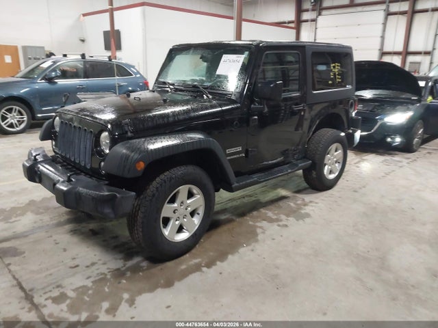 44763654 :رقم المزاد ، 1C4AJWAG3EL288909 vin ، 2014 Jeep Wrangler Sport مزاد بيع