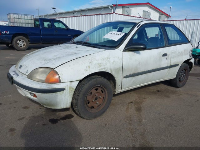 44763655 :رقم المزاد ، 2C1MR2296V6737245 vin ، 1997 Geo Metro Lsi مزاد بيع
