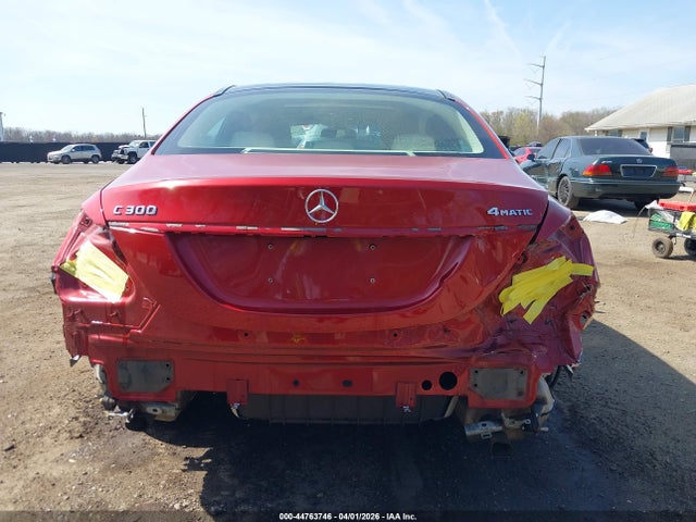 2018 Mercedes-benz C 300 4matic მანქანა იყიდება აუქციონზე, vin: WDDWF4KB3JR318311, აუქციონის ნომერი: 44763746