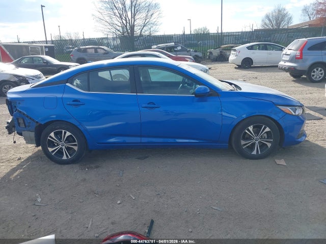 3N1AB8CV7NY308321 Nissan Sentra Sv Xtronic Cvt