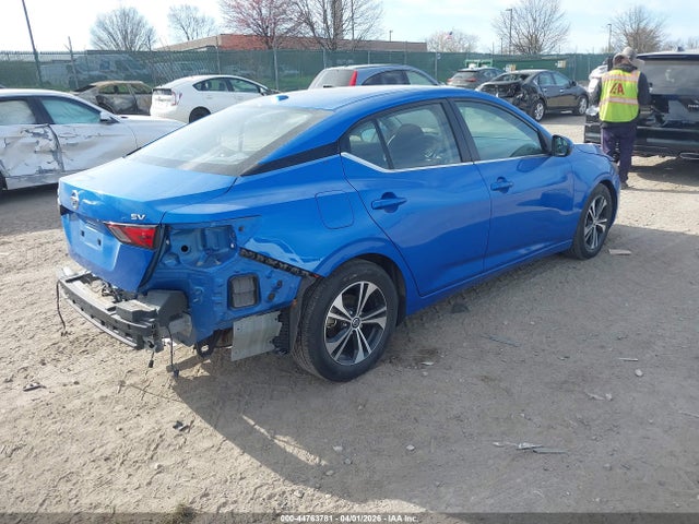 3N1AB8CV7NY308321 Nissan Sentra Sv Xtronic Cvt