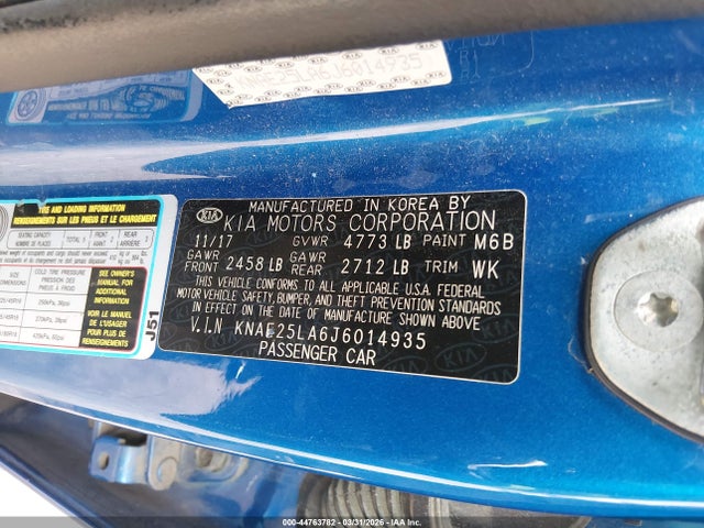 2018 KIA STINGER KNAE25LA6J6014935 Photo 8