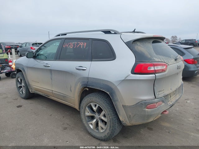 2014 Jeep Cherokee Trailhawk მანქანა იყიდება აუქციონზე, vin: 1C4PJMBS4EW193355, აუქციონის ნომერი: 44763799