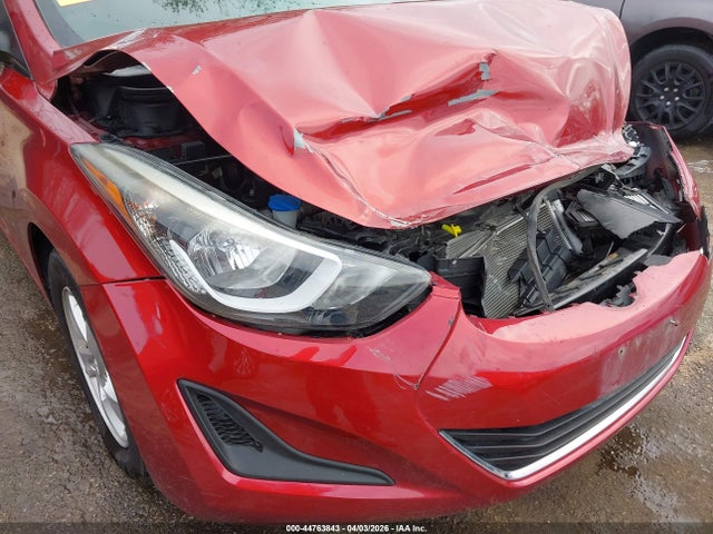 Продаж на аукціоні авто 2015 Hyundai Elantra Se, vin: 5NPDH4AE6FH585190, номер лоту: 44763843