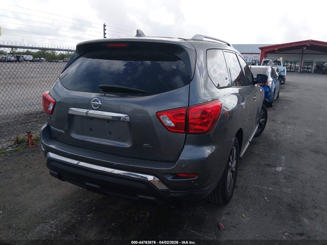 2019 Nissan Pathfinder Sl მანქანა იყიდება აუქციონზე, vin: 5N1DR2MNXKC605312, აუქციონის ნომერი: 44763876