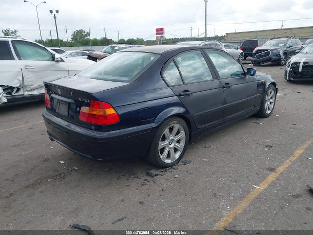 2002 Bmw 325i მანქანა იყიდება აუქციონზე, vin: WBAEV33432KL57796, აუქციონის ნომერი: 44763954
