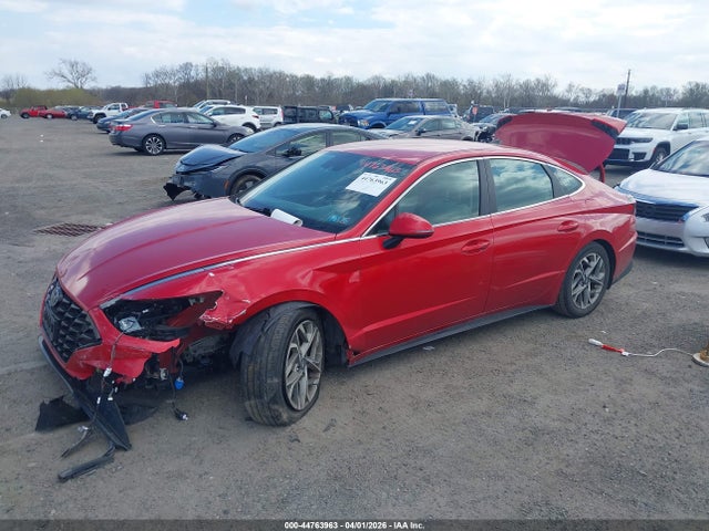 Продажа на аукционе авто 2021 Hyundai Sonata Sel, vin: 5NPEL4JA9MH077681, номер лота: 44763963