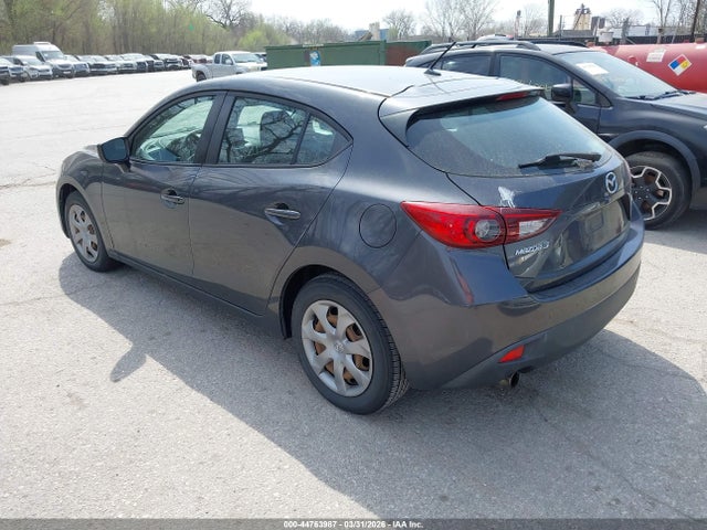 2015 Mazda Mazda3 I Sport მანქანა იყიდება აუქციონზე, vin: 3MZBM1K76FM156334, აუქციონის ნომერი: 44763987