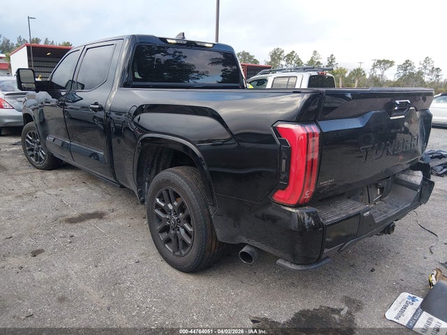2025 Toyota Tundra Platinum მანქანა იყიდება აუქციონზე, vin: 5TFNA5EC1SX037247, აუქციონის ნომერი: 44764051