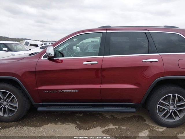 44764062 :رقم المزاد ، 1C4RJFBGXJC195185 vin ، 2018 Jeep Grand Cherokee Limited 4x4 مزاد بيع