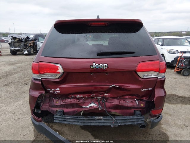 44764062 :رقم المزاد ، 1C4RJFBGXJC195185 vin ، 2018 Jeep Grand Cherokee Limited 4x4 مزاد بيع