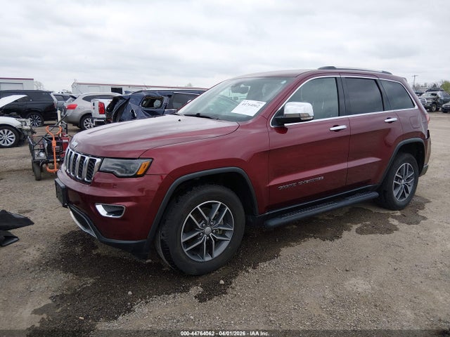 44764062 :رقم المزاد ، 1C4RJFBGXJC195185 vin ، 2018 Jeep Grand Cherokee Limited 4x4 مزاد بيع