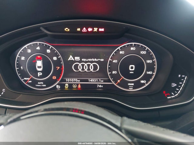 Продажа на аукционе авто 2018 Audi A5 2.0t Premium, vin: WAUENCF57JA008021, номер лота: 44764085