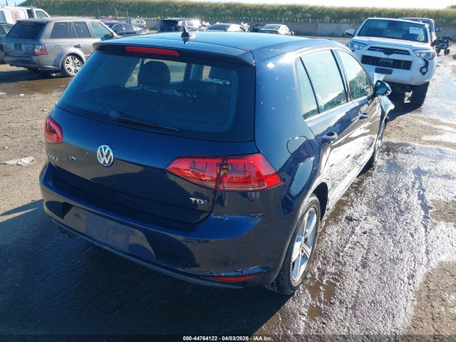3VW2A7AU7FM034326 Volkswagen Golf Tdi S 4-door