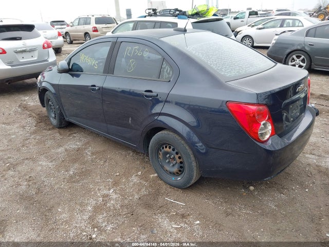 44764145 :رقم المزاد ، 1G1JA5SH1G4121360 vin ، 2016 Chevrolet Sonic Ls Auto مزاد بيع