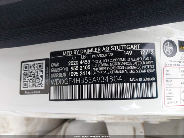 Продаж на аукціоні авто 2014 Mercedes-benz C 250 Sport, vin: WDDGF4HB5EA934804, номер лоту: 44764266