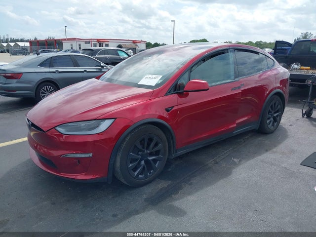 44764307 :رقم المزاد ، 7SAXCBE58RF440572 vin ، 2024 Tesla Model X Long Range مزاد بيع