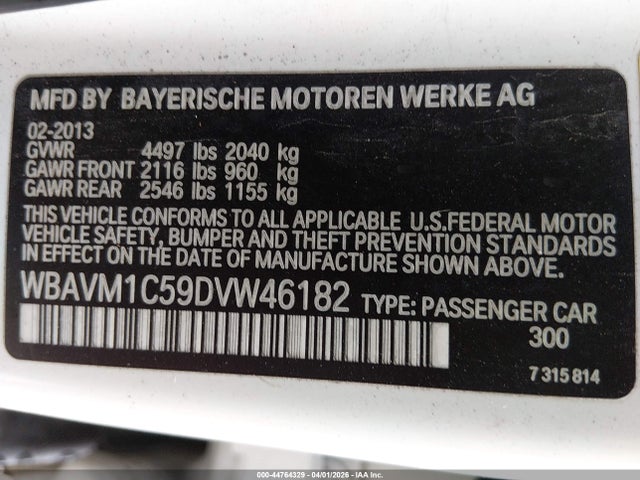2013 BMW X1 WBAVM1C59DVW46182 Photo 8