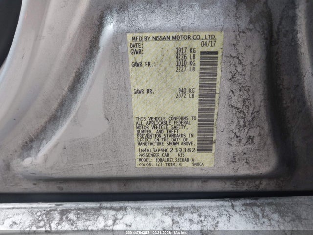 2017 NISSAN ALTIMA 1N4AL3AP4HC239382 Photo 8