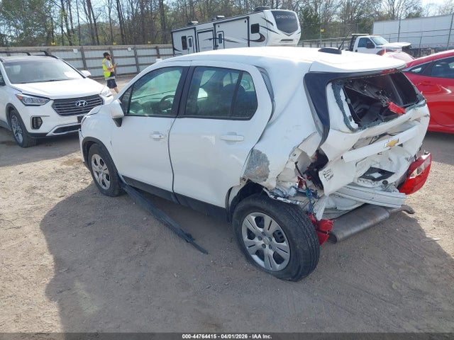 44764415 :رقم المزاد ، KL7CJKSBXHB238780 vin ، 2017 Chevrolet Trax Ls مزاد بيع