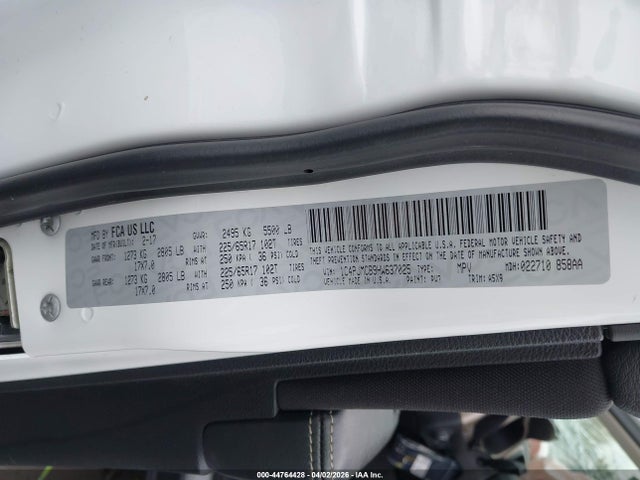 Jeep Cherokee Latitude 4x4 2017 1C4PJMCB9HW637025 Image 9