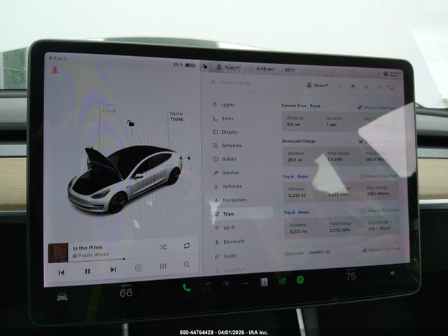44764429 :رقم المزاد ، 5YJ3E1EB1LF617783 vin ، 2020 Tesla Model 3 Long Range Dual Motor All-wheel Drive مزاد بيع