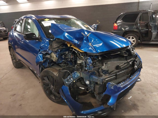2022 Honda Hr-v Awd Sport მანქანა იყიდება აუქციონზე, vin: 3CZRU6H15NM764033, აუქციონის ნომერი: 44764453