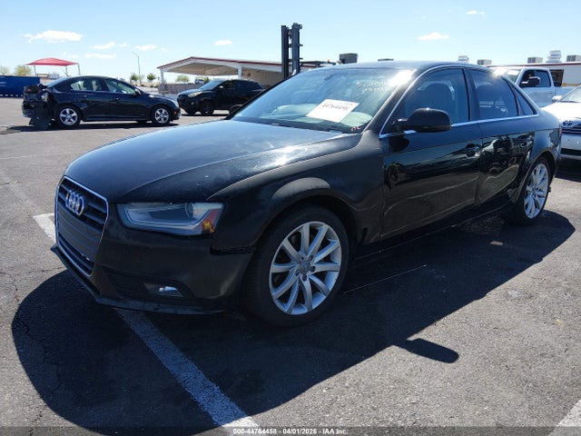 2013 AUDI A4 WAUEFAFLXDN035355 Photo 1