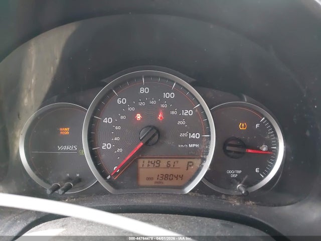 2013 Toyota Yaris Le მანქანა იყიდება აუქციონზე, vin: JTDKTUD39DD553319, აუქციონის ნომერი: 44764478