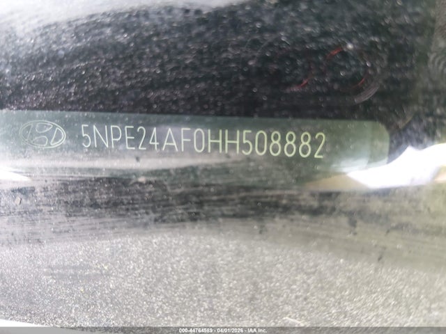 Aukcja sprzedaży 2017 Hyundai Sonata Se, vin: 5NPE24AF0HH508882, numer aukcji: 44764589
