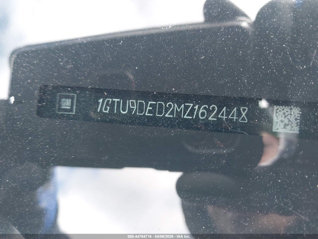 2021 Gmc Sierra 1500 4wd  Short Box Slt მანქანა იყიდება აუქციონზე, vin: 1GTU9DED2MZ162448, აუქციონის ნომერი: 44764716