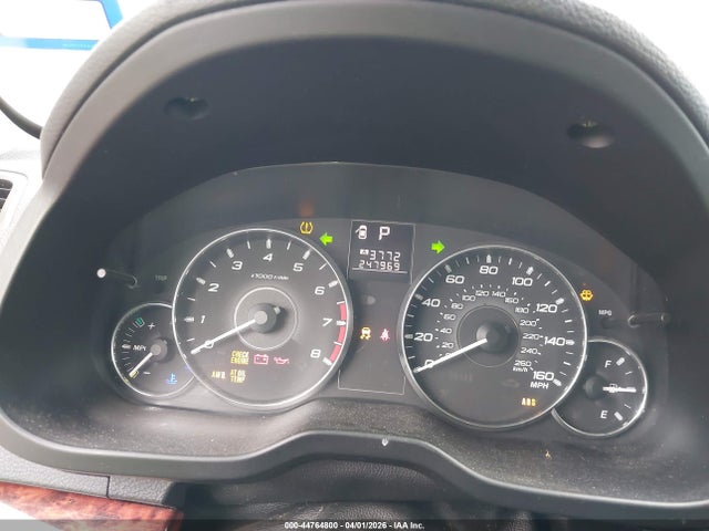 44764800 :رقم المزاد ، 4S4BRDKC9C2290935 vin ، 2012 Subaru Outback 3.6r Limited مزاد بيع