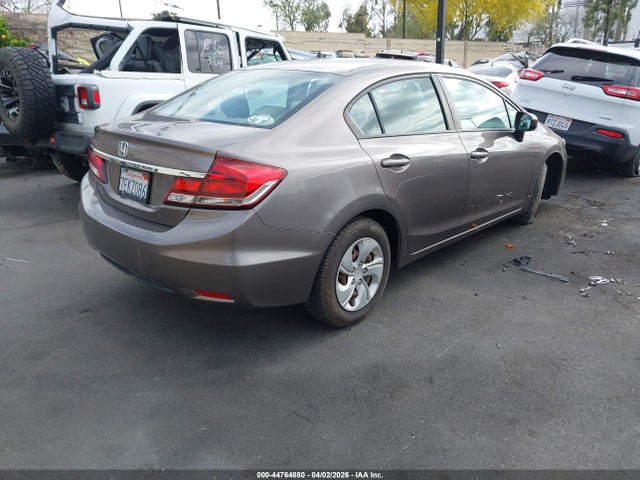 Honda Civic Lx 2014 19XFB2F55EE228481 Image 4
