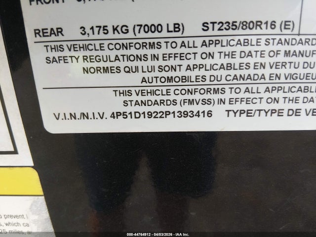 Продаж на аукціоні авто 2023 Pj Trailers Dump Trailer, vin: 4P51D1922P1393416, номер лоту: 44764912