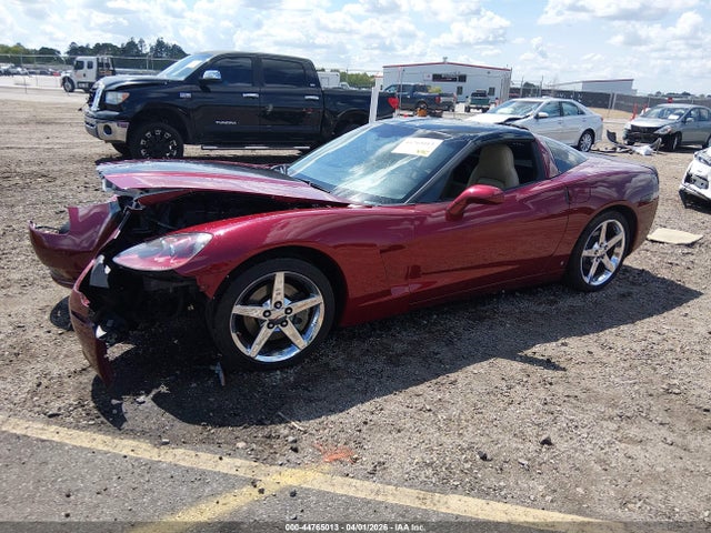 44765013 :رقم المزاد ، 1G1YY26U765129987 vin ، 2006 Chevrolet Corvette مزاد بيع