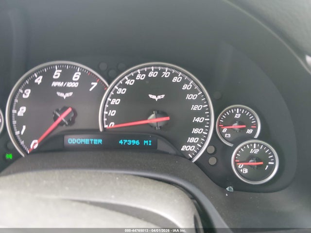 44765013 :رقم المزاد ، 1G1YY26U765129987 vin ، 2006 Chevrolet Corvette مزاد بيع