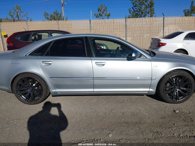 2008 Audi S8 5.2 მანქანა იყიდება აუქციონზე, vin: WAUPN94E78N001619, აუქციონის ნომერი: 44765065