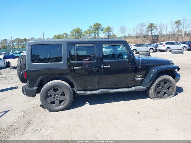 44765070 :رقم المزاد ، 1C4BJWEG6CL104834 vin ، 2012 Jeep Wrangler Unlimited Sahara مزاد بيع